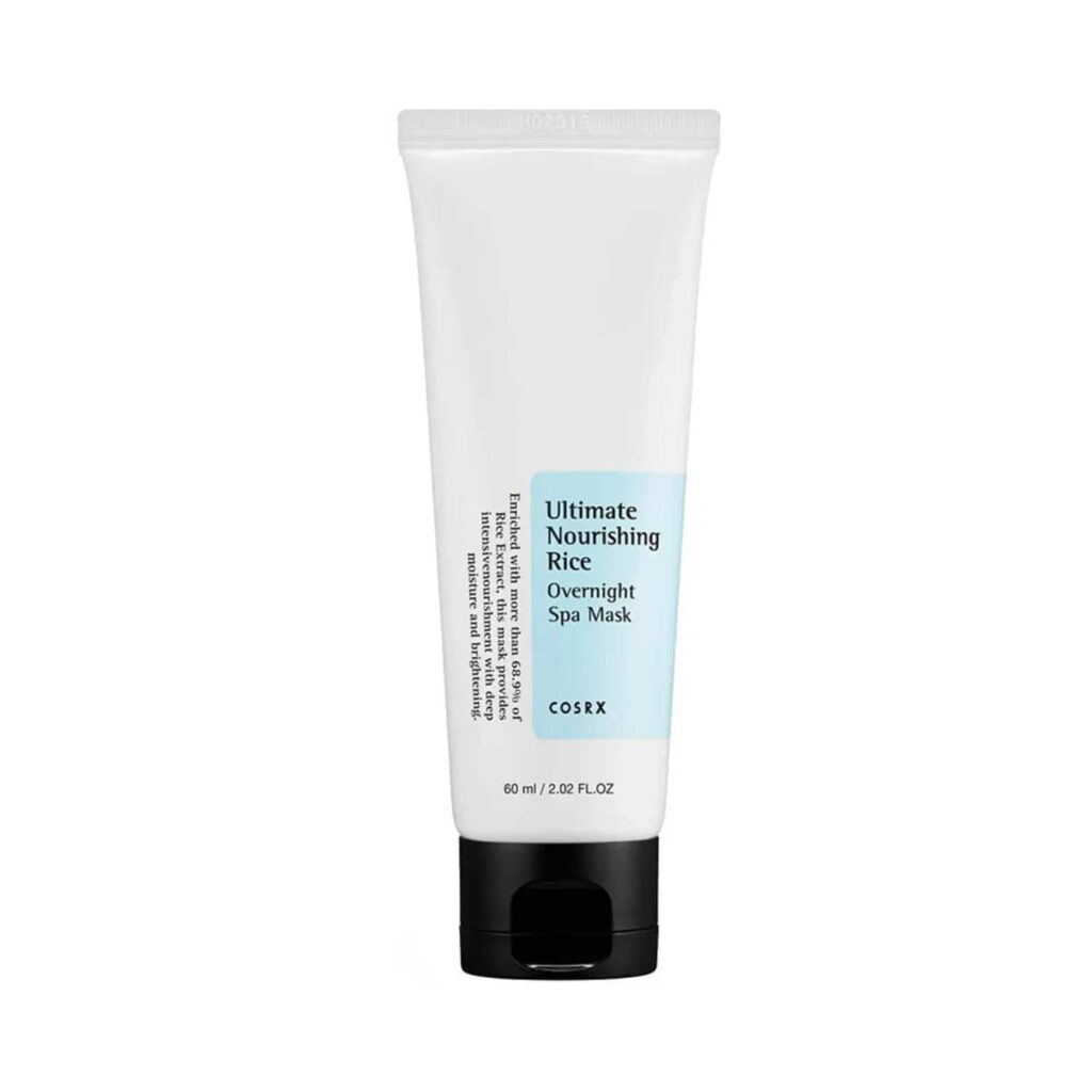 COSRX Ultimate Nourishing Rice Overnight Spa Mask (60ml) - COSRX