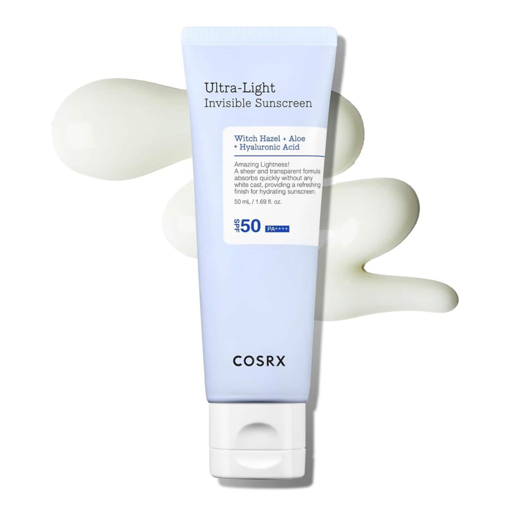 COSRX Ultra-Light Invisible Sunscreen SPF50 PA++++ (50 ml) - COSRX