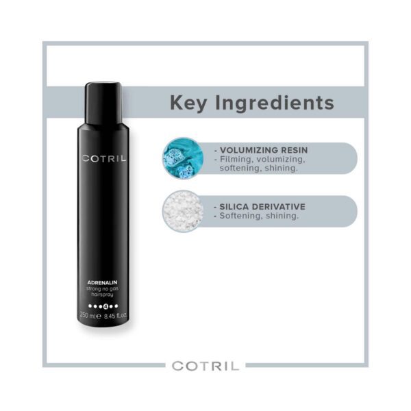 COTRIL Adrenalin Strong No Gas Hair Spray (250 ml) - COTRIL