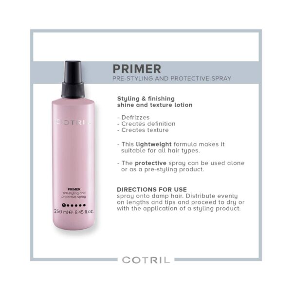 COTRIL Primer Pre-Styling And Protective Hair Spray (250 ml) - COTRIL