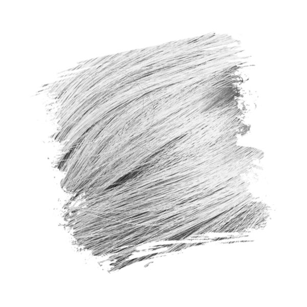 Crazy Color Semi Permanent Hair Color Cream - 27 Silver (100ml) - Crazy Color
