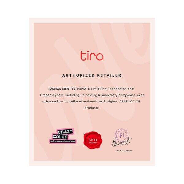 Crazy Color Semi Permanent Hair Color Cream - 42 Pinkissimo (100ml) - Crazy Color