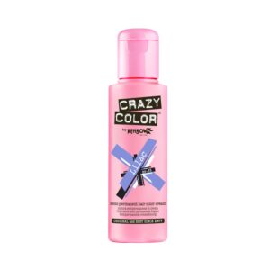 Crazy Color Semi Permanent Hair Color Cream - 55 Lilac (100ml) - Crazy Color