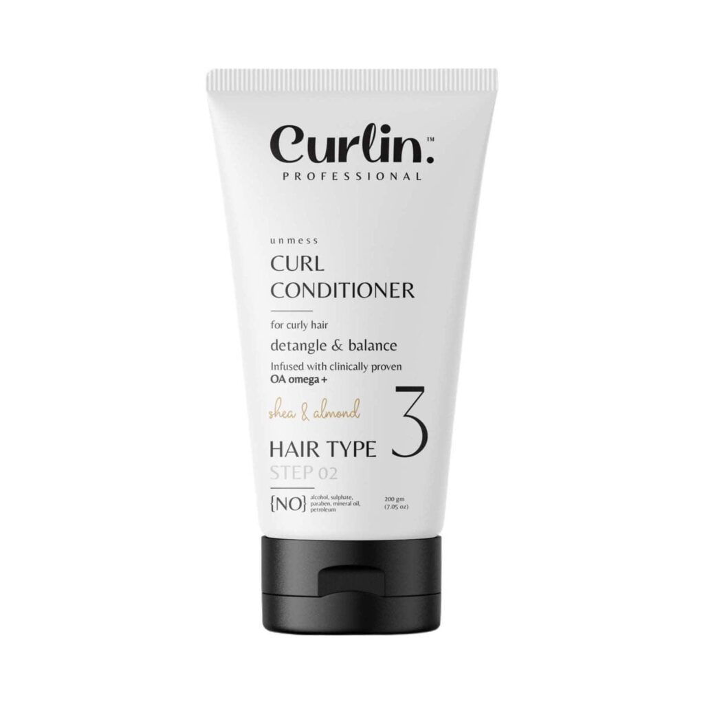 Curlin Professional Moisturizing Curly Hair Conditioner (200 g) - Curlin Professional
