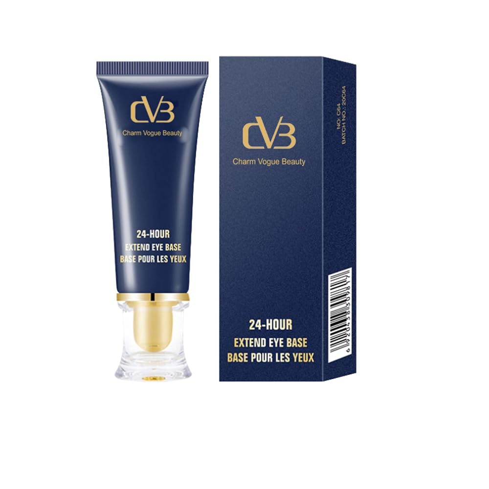 CVB 24-Hour Extend Eye Base, Long-lasting Eyeshadow Primer, Navy Blue