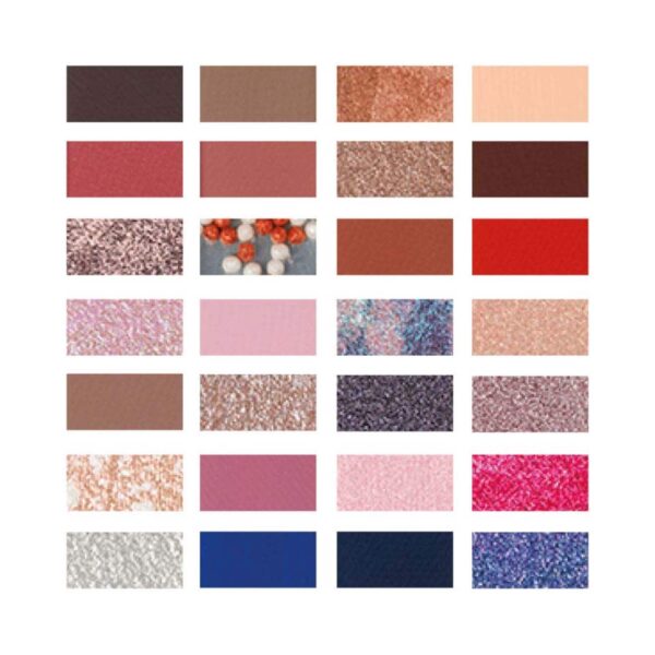 Daily Life Forever52 28 Color Intense Eyeshadow Palette - 003 Blue Lava (50.4 g) - Daily Life Forever52