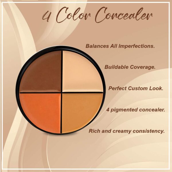 Daily Life Forever52 4 Color Concealer Wheel AC003 (12gm) - Daily Life Forever52