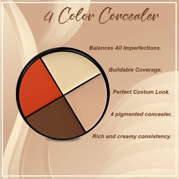 Daily Life Forever52 4 Color Concealer Wheel AC006 (12gm) - Daily Life Forever52