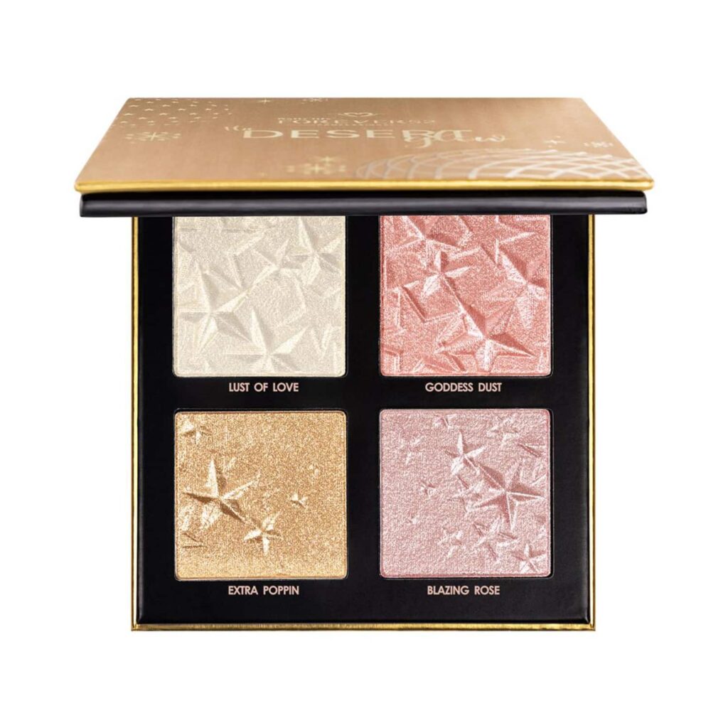 Daily Life Forever52 Desert Glow 4 Color Highlighter Palette DGH003 - Multi Color (5.3g) - Daily Life Forever52