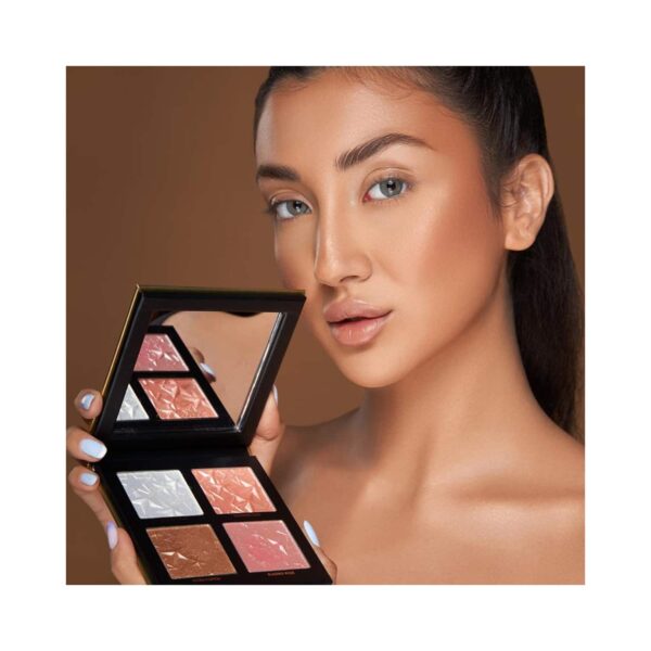 Daily Life Forever52 Desert Glow 4 Color Highlighter Palette DGH003 - Multi Color (5.3g) - Daily Life Forever52