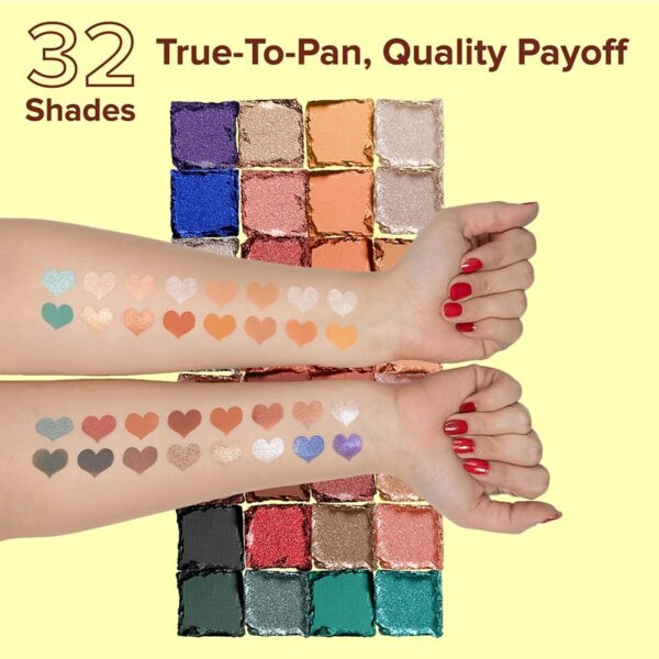 Daily Life Forever52 Naturals The All You Need 32 Shades Eyeshadow Palette - Autumn Amour 01 (48 g) - Daily Life Forever52