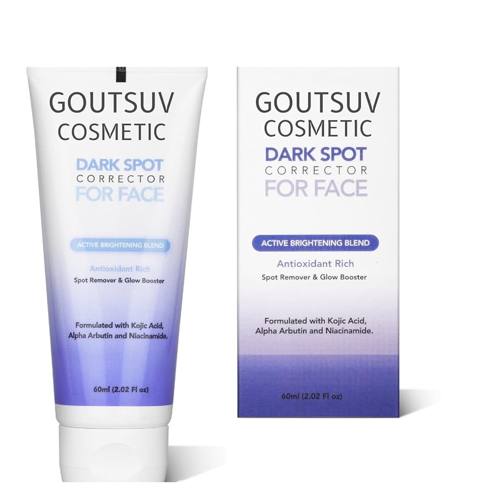Dark Spot Corrector For Face - 60ML | With Active Blend Alpha Arbutin, Kojic Acid and Niacinamide | Helps Reducing Dark Spots & Acne Marks for a Refreshed and Brighter Skin (60...