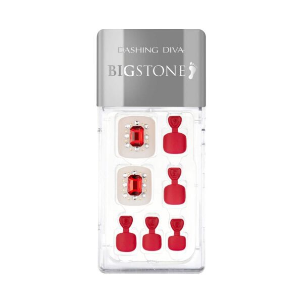 Dashing Diva Big Stone Magic Press - Ravishing Scarlet - Dashing Diva