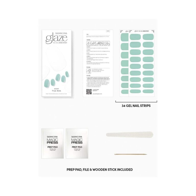 Dashing Diva Gel Nail Dome Effect - True Mint - Dashing Diva