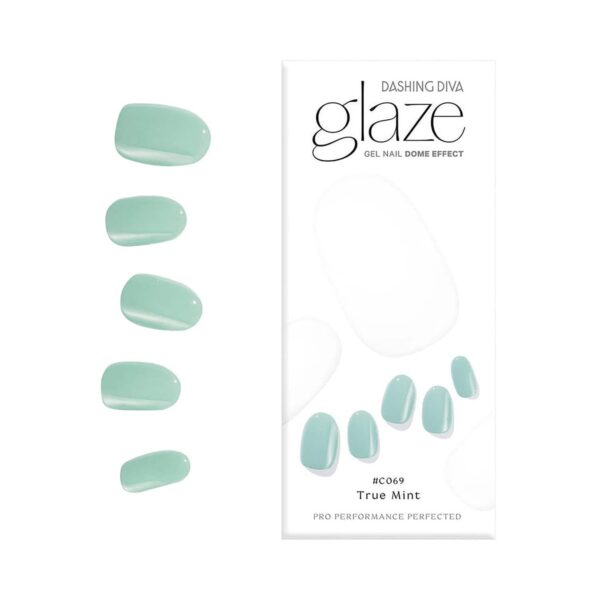 Dashing Diva Gel Nail Dome Effect - True Mint - Dashing Diva