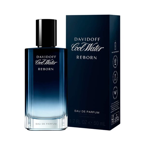 DAVIDOFF Cool Water Reborn Eau De Parfum For Men (50ml) - DAVIDOFF