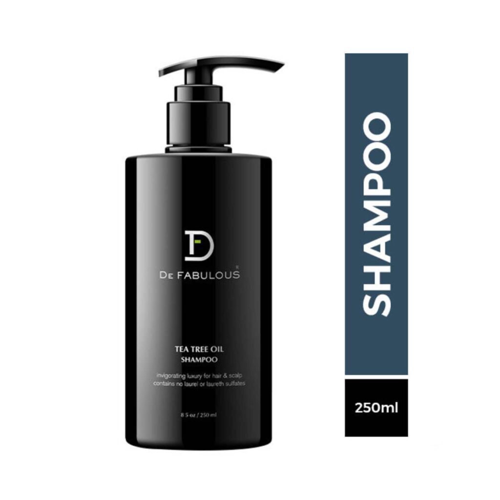 De Fabulous Tea Tree Oil Shampoo (250ml) - De Fabulous