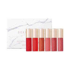 Dear Dahlia Paradise Dream Velvet Lip Mousse Mini - Red Collection (6 pcs) - Dear Dahlia