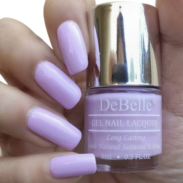 DeBelle Gel Nail Polish - Lilac Bloom (8ml) - DeBelle