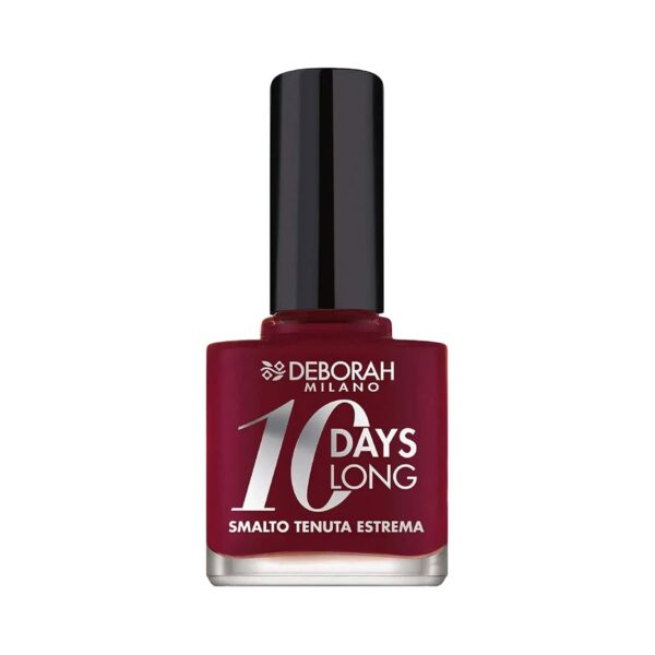 Deborah Milano 10 Days Long - 884 Cherry Nail Polish (11ml) - Deborah Milano