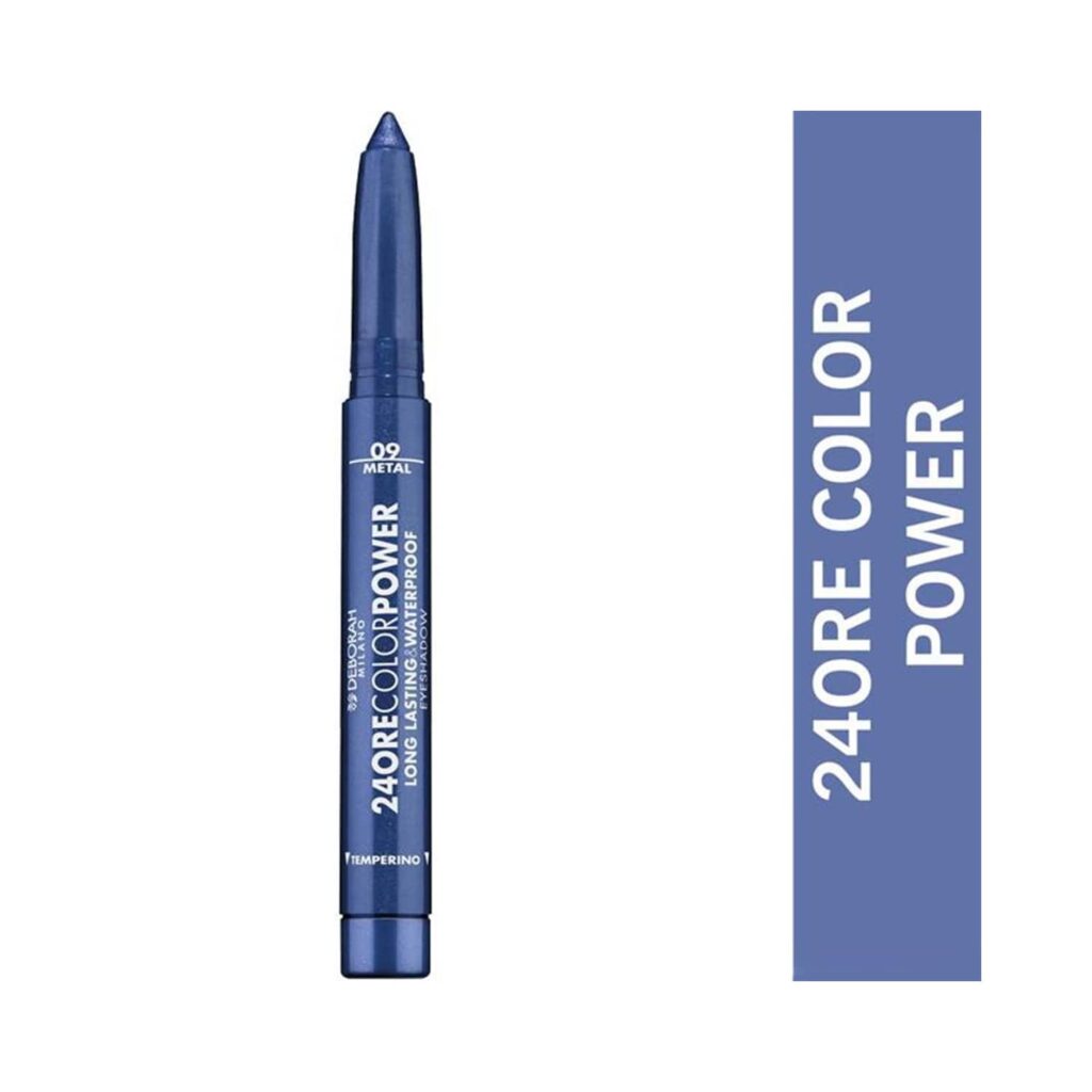 Deborah Milano 24Ore Color Power Long Lasting & Waterproof Eyeshadow Stick - 09 Night Blue (1.4g) - Deborah Milano
