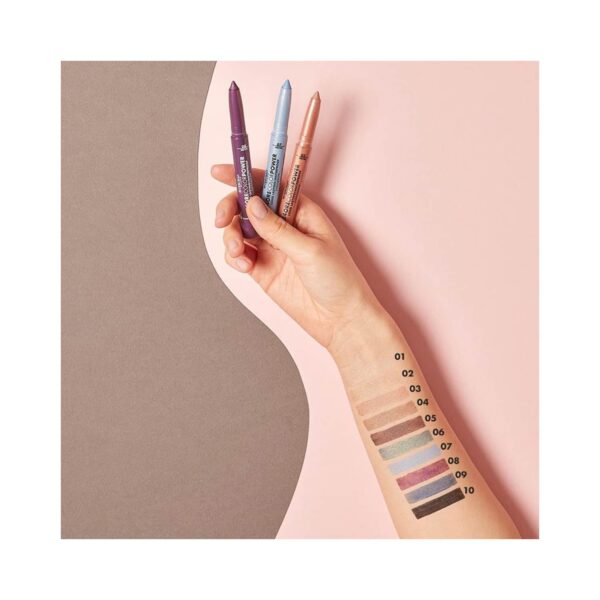 Deborah Milano 24Ore Color Power Long Lasting & Waterproof Eyeshadow Stick - 09 Night Blue (1.4g) - Deborah Milano