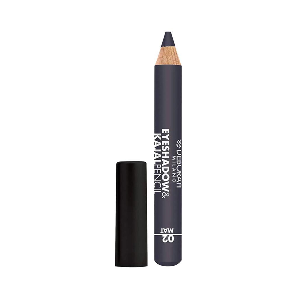 Deborah Milano Eyeshadow&Kajal Pencil - 02 Mat Grey - Deborah Milano