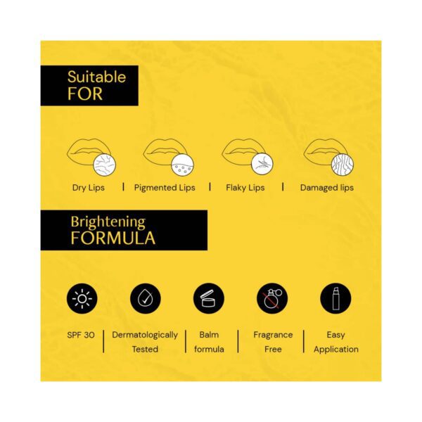 Deconstruct Brightening Lip Balm Pack of 2 Combo (8 g) - Deconstruct