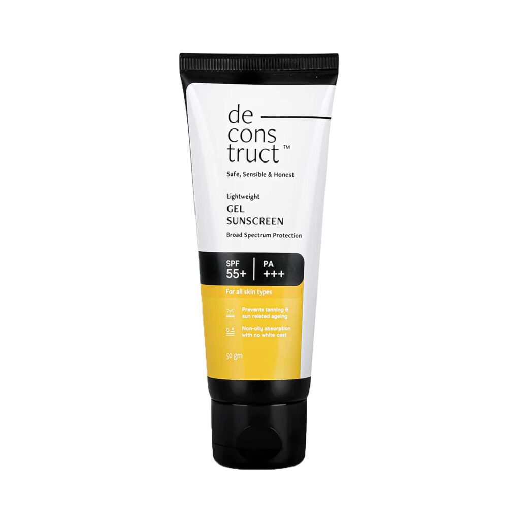 Deconstruct Lightweight Gel Sunscreen SPF 55+ (50g) - Deconstruct