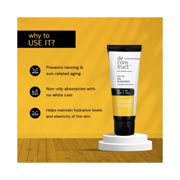 Deconstruct Pack of 2 Gel Sunscreen Combo (100 g) - Deconstruct