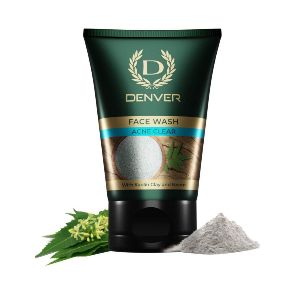 Denver Acne Clear Face Wash For Men (100 g) - Denver