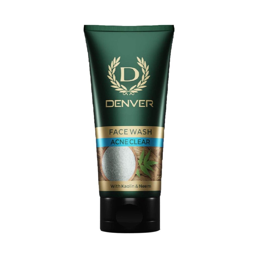 Denver Acne Clear Face Wash For Men (50 g) - Denver