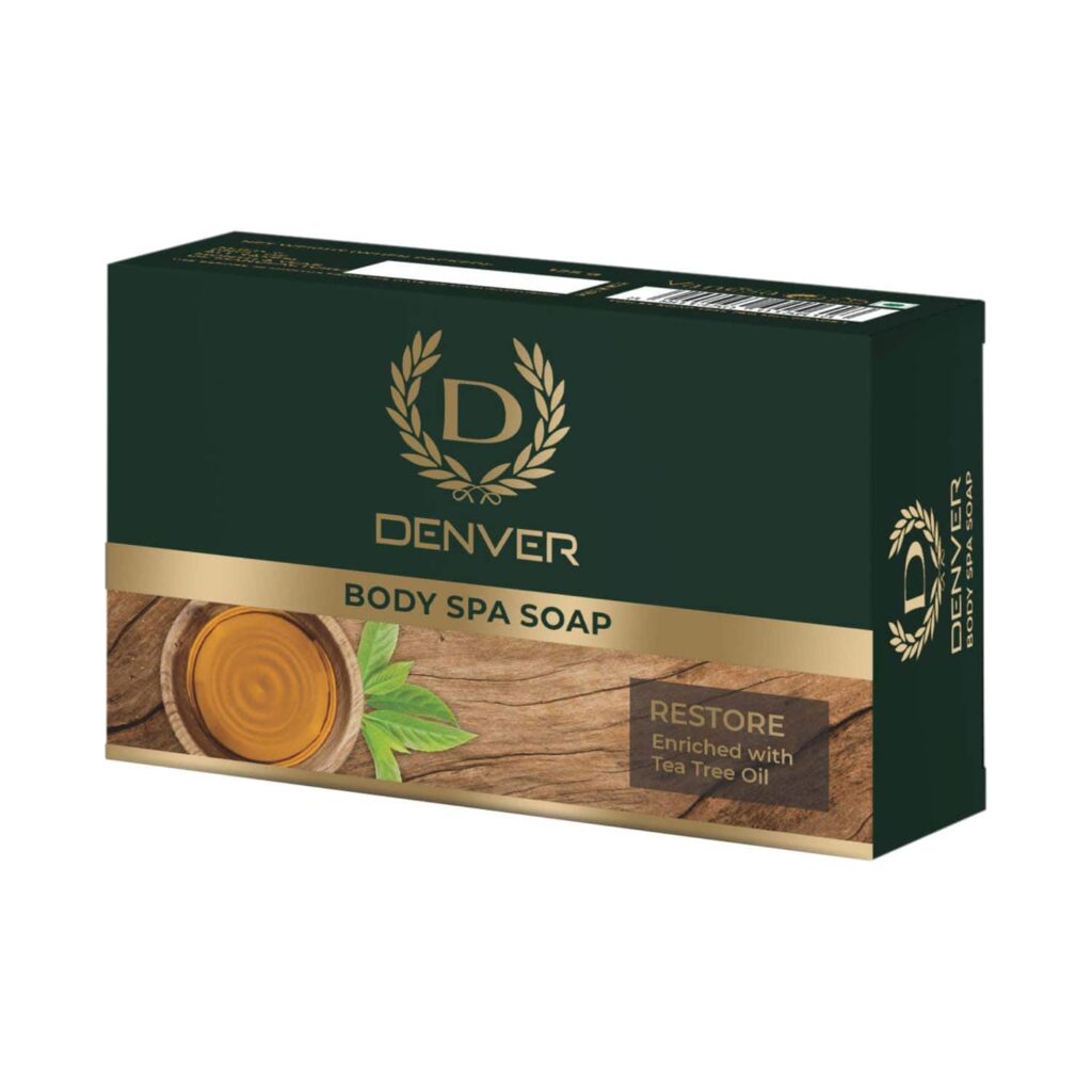 Denver Restore Spa Bath Soap for Men (125 g) - Denver