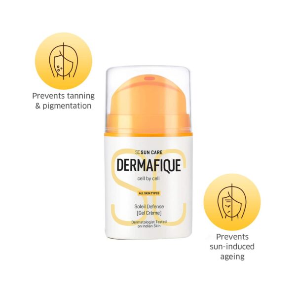 Dermafique All season Sun Protection Combo - Matte Sunscreen + Creme Suncreen - Dermafique