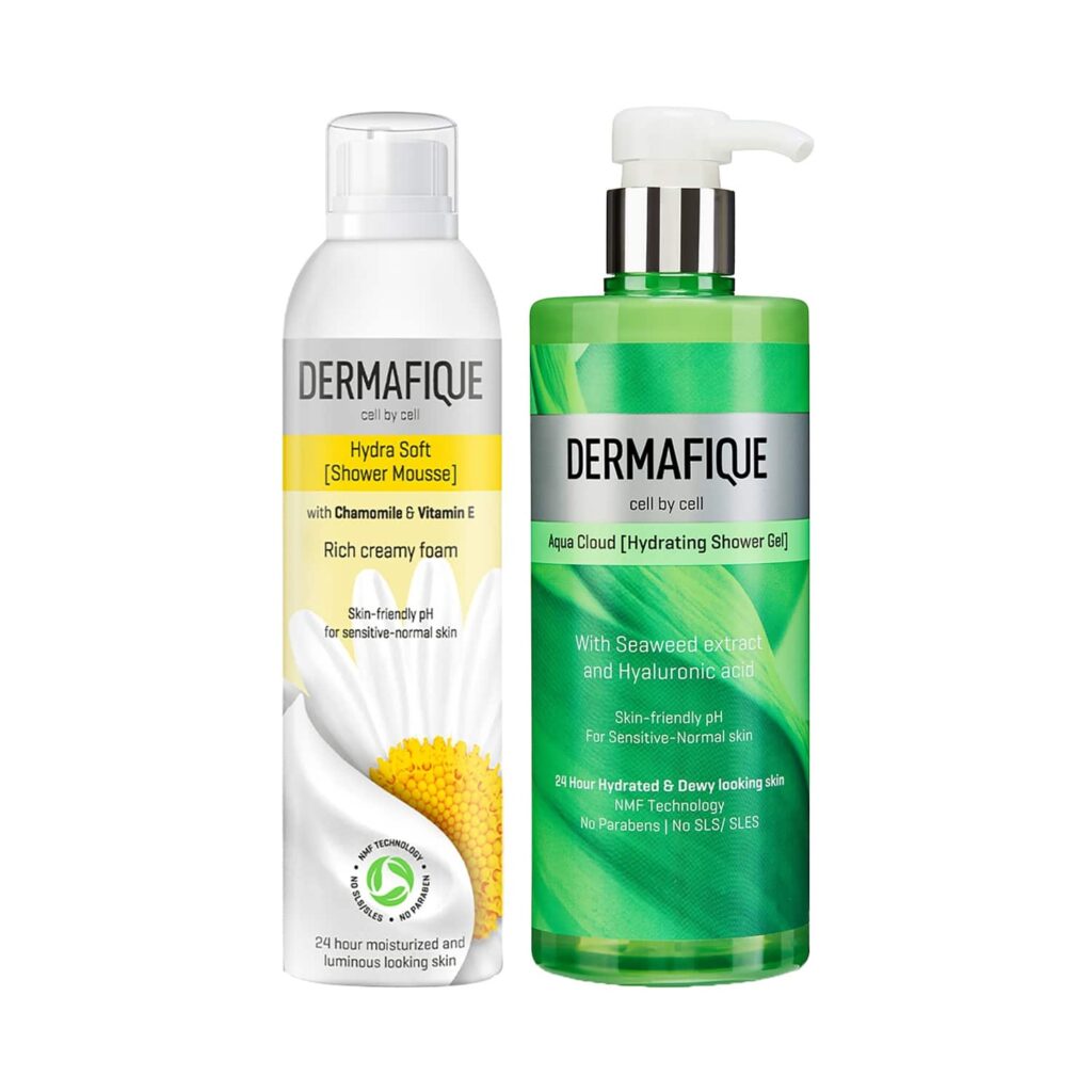 Dermafique Body Bliss Combo - Shower Mousse + Shower Gel - Dermafique