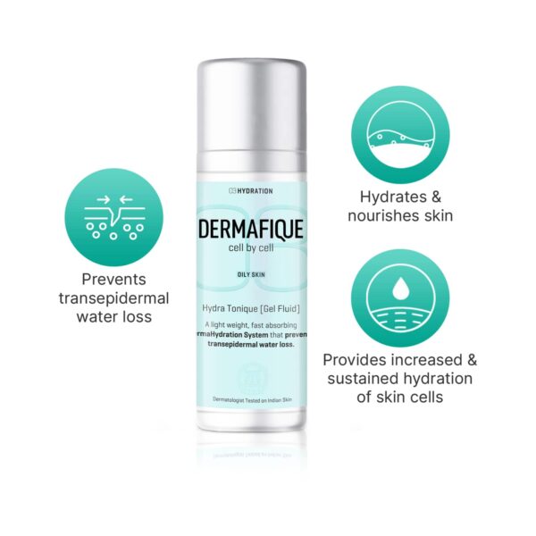Dermafique Hydra Tonique Gel Fluid Face Serum (30g) - Dermafique
