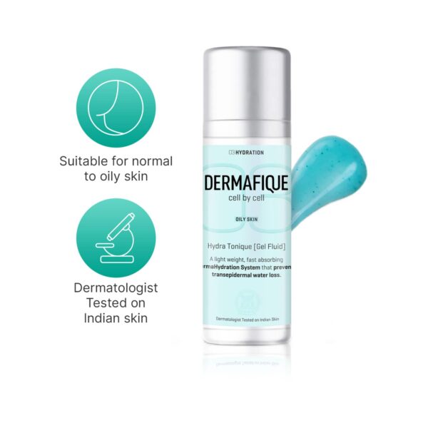 Dermafique Hydra Tonique Gel Fluid Face Serum (30g) - Dermafique