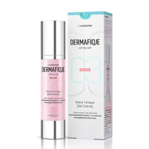 Dermafique Hydratonique Gel Creme with Shea Butter – 50ml, Long Lasting Hydration, with Niacinamide and Vitamin E, Moisturizer for Face with Ultra Light Gel Formula, Non-Stick...