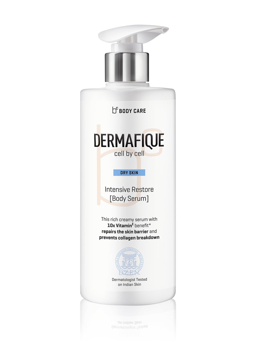 Dermafique Intensive Restore Body Lotion Serum with Vitamin E – 300ml, Body Lotion for Dry Skin, Suitable for Summer, with 10x Vitamin E Benefits & Deep Hydration, Moisturizer...