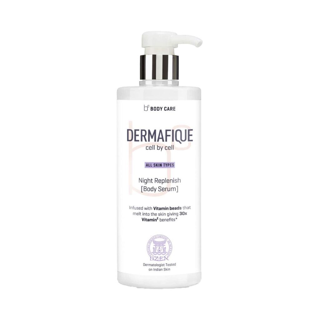 Dermafique Night Replenish Body Moisturizer Serum (500 ml) - Dermafique
