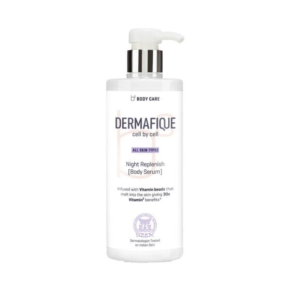 Dermafique Night Replenish Body Moisturizer Serum (500 ml) - Dermafique