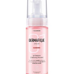Dermafique pH Restore Foaming Mousse – 150ml, Gently Remove Impurities, Ultra Mild Foaming Face Cleanser | Soap, Paraben & Alcohol Free | Dermatologist Tested Face Wash
