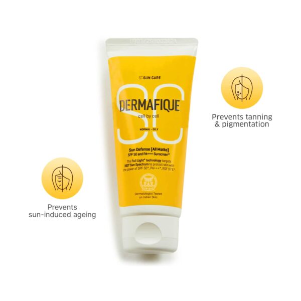 Dermafique Sun Defense All Matte Sunscreen SPF 50 (50g) - Dermafique