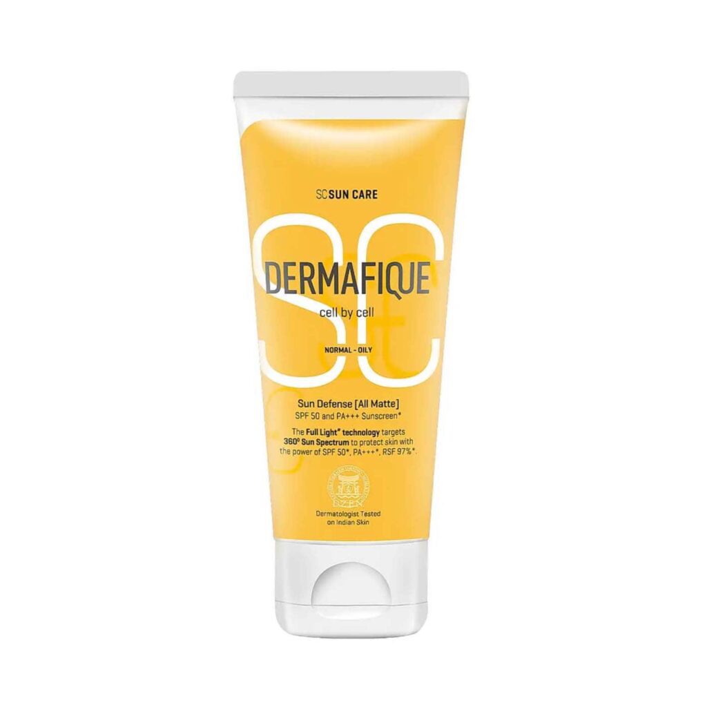 Dermafique Sun Defense All Matte Sunscreen With SPF 30 PA++ (50 g) - Dermafique