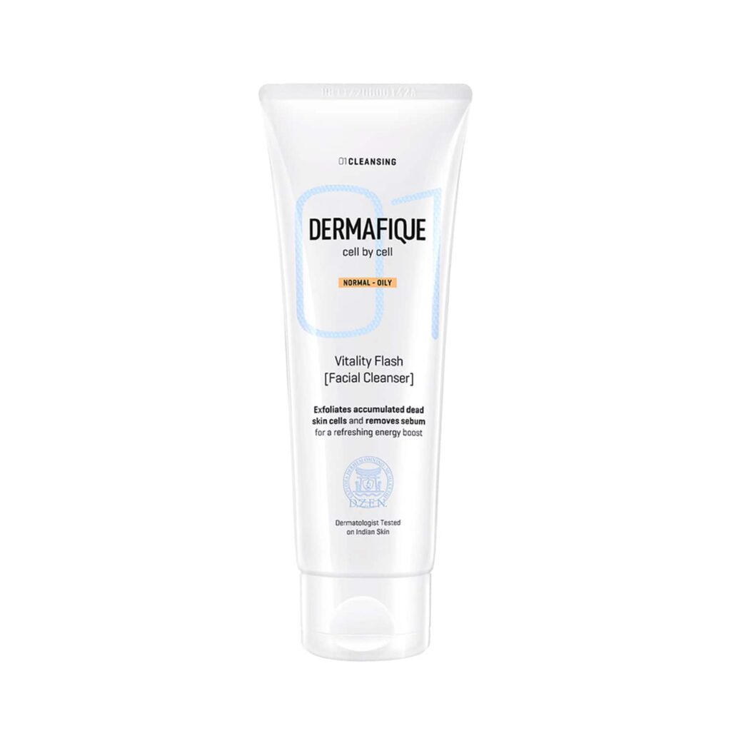 Dermafique Vitality Flash Facial Cleanser (100ml) - Dermafique