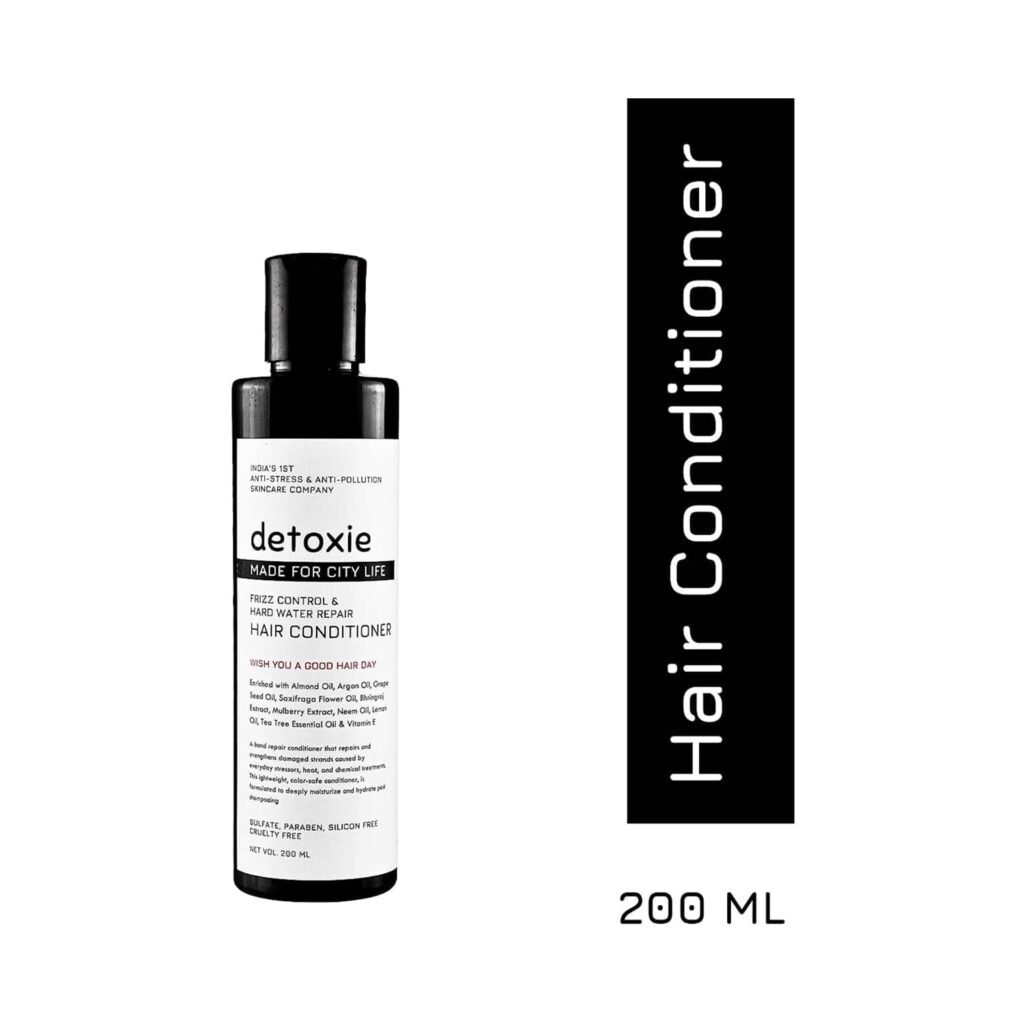 Detoxie Frizz Control & Hard Water Repair Hair Conditioner (200ml) - Detoxie