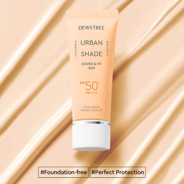 Dewytree Urban Shade Cover and Fit Sunscreen SPF 50+ PA++++ (40ml) - Dewytree
