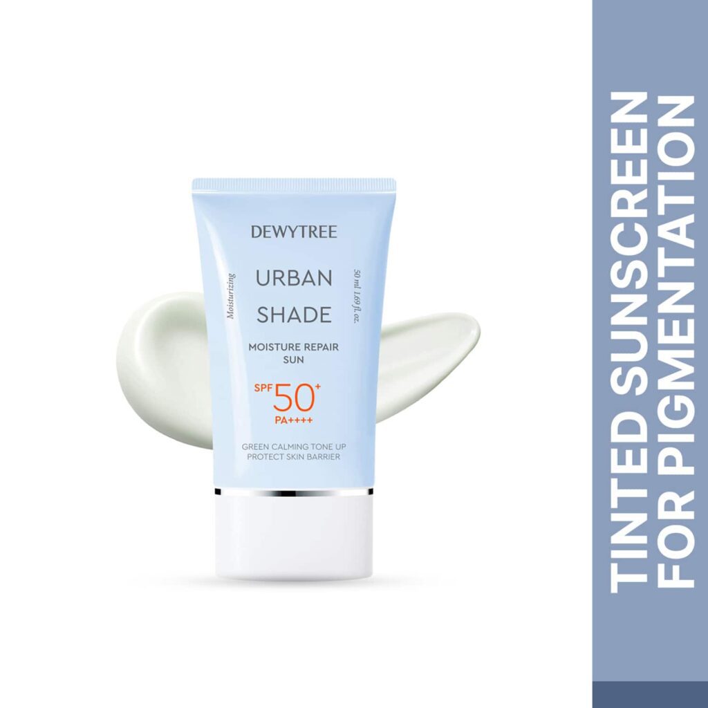 Dewytree Urban Shade Moisture Repair Sunscreen SPF 50+ PA++++ (50ml) - Dewytree