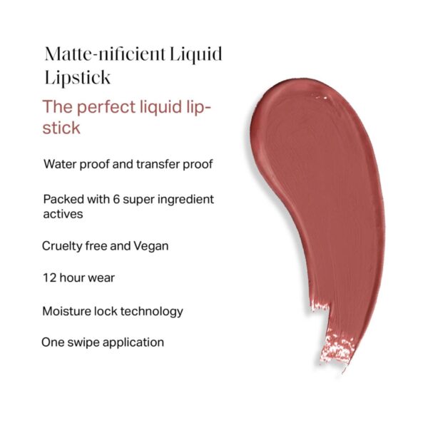 Diam Beauty Matte Nificient Liquid Lipstick - Spiced Terra (5ml) - Diam Beauty