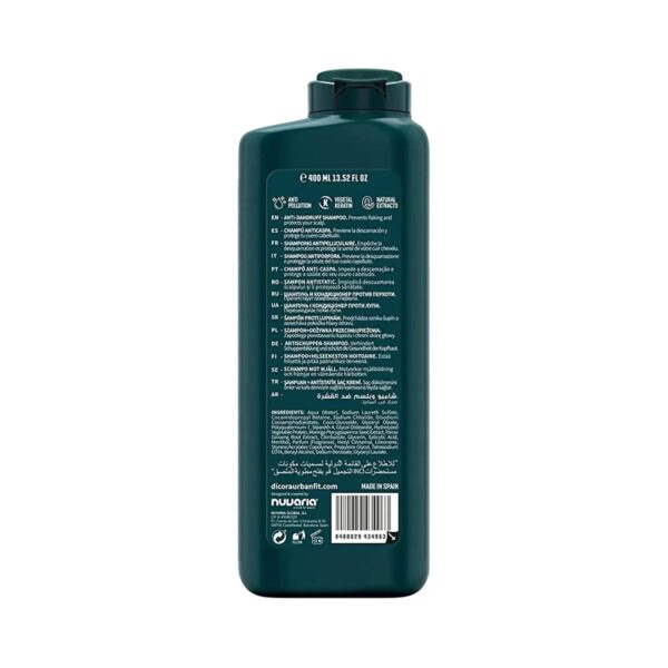 Dicora Urban Fit 2-In-1 Anti-Dandruff Shampoo Plus Conditioner (400ml) - Dicora Urban Fit